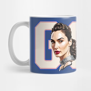 Gal Gadot Comic style anime design by ironpalette Mug